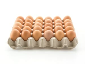 10 Stück Freilandeier von Tiroler Hühnern