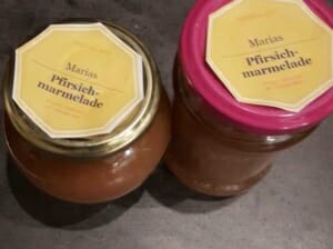 Pfirsich-Marmelade