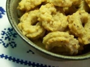 Mandel-Spritzgebäck mit Erythrit