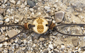 Fußkettchen – Ananas