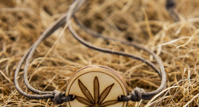 Armband Mini – Hanfblatt