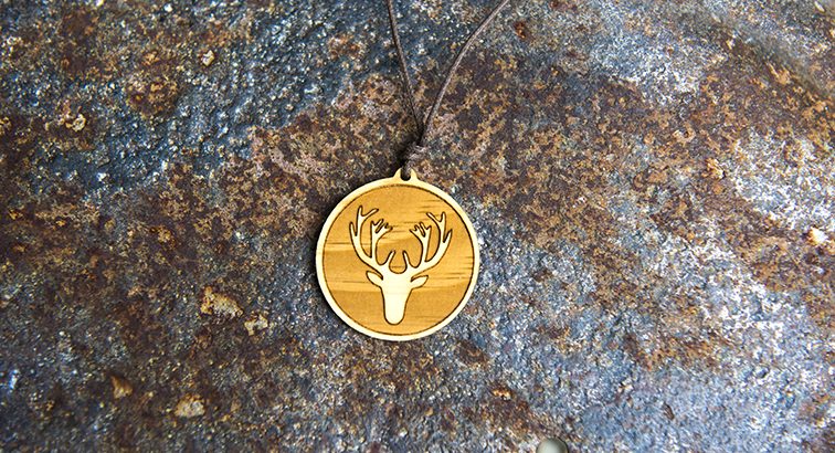 Halskette Hirsch