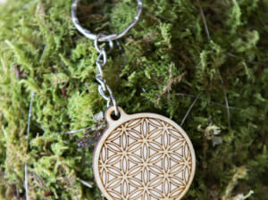 Schlüsselanhänger Lebensblume