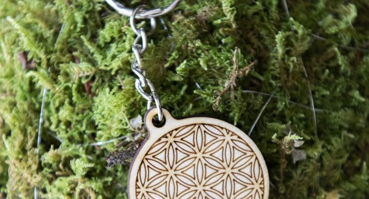 Schlüsselanhänger Lebensblume