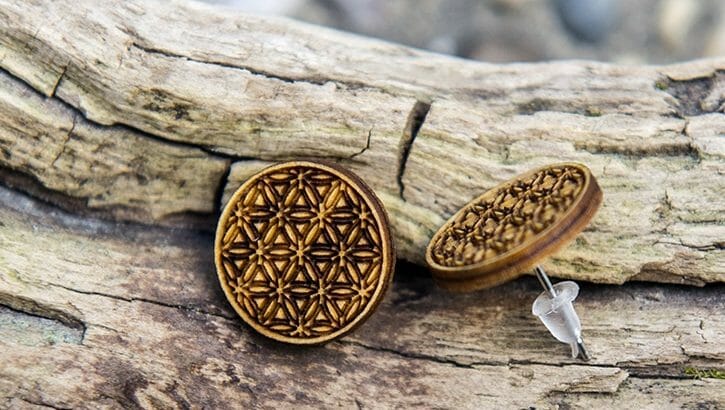 Ohrstecker Lebensblume