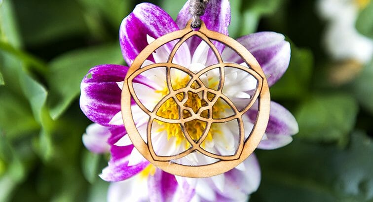 Halskette Venusblume