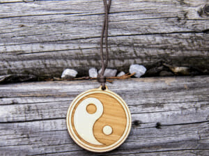 Halskette Yin Yang