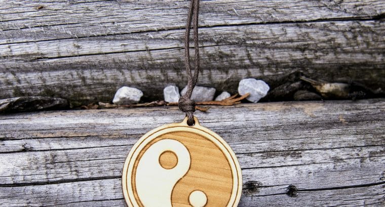 Halskette Yin Yang