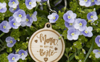 Schlüsselanhänger Mama du bist die Beste