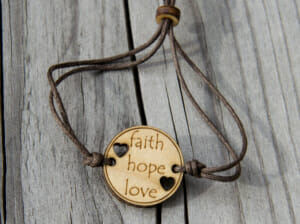 Armband Mini – faith hope love