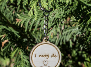 Schlüsselanhänger i mog di