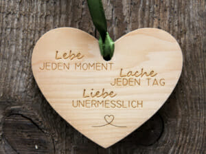 Zirbenherz (lebe jeden Moment…)