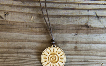 Halskette Sonne
