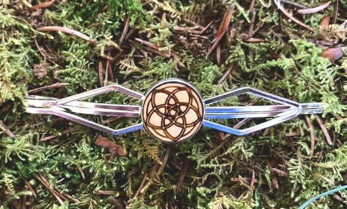 Haarklammer Venusblume