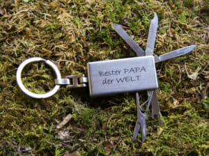 Schlüsselanhänger Papa du bist der Beste