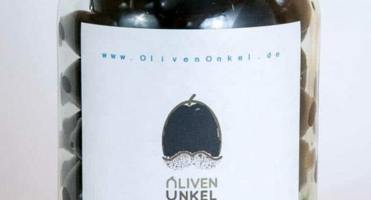 Oliven schwarz Rohkostqualität