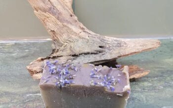 Alpaka Keratin Seife Lavendel