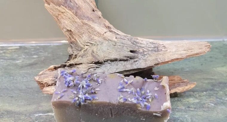 Alpaka Keratin Seife Lavendel